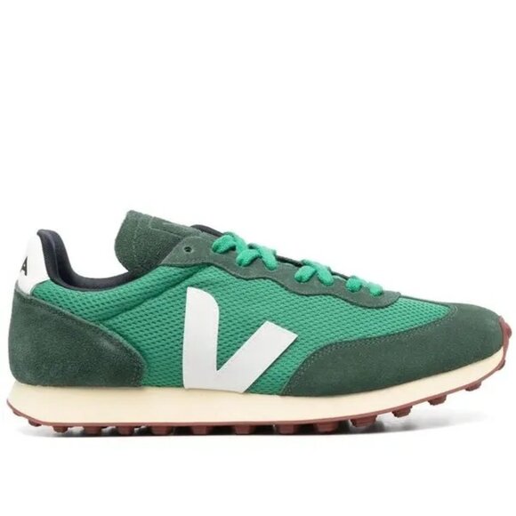 Veja Rio Branco Alveomesh Emeraude White Sneakers Women’s 8 EUC - Picture 1 of 16